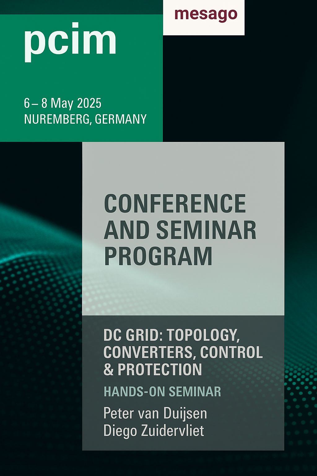 PCIM 2025 seminar program